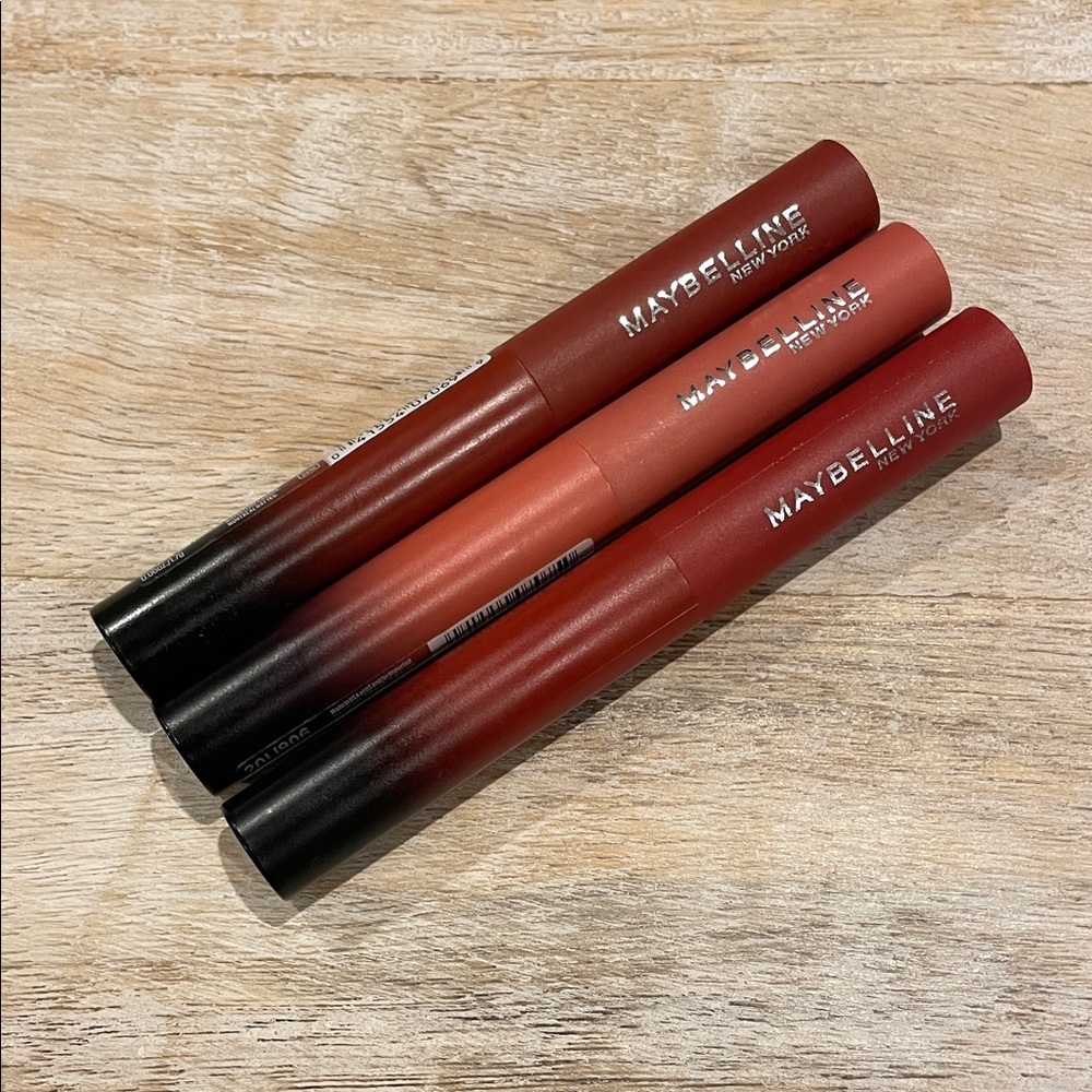 Maybelline Color Sensation Matte Lipstick Trio